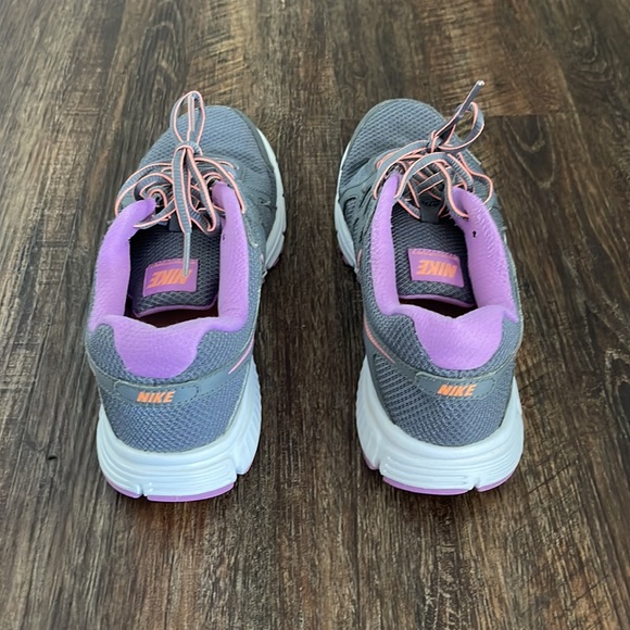 Nike Revolution 2 | Womens | Grey/Purple/Orange Athletic Running Shoes size 8.5 - Picture 4 of 6